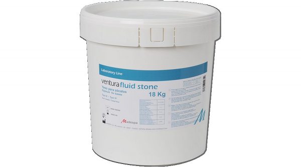 Yeso para zocalos fluid stone  ventura tipo IV 18 KG
