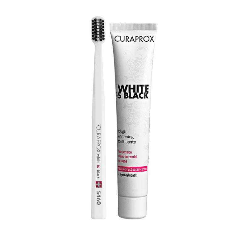 CURAPROX WHITE IS BLACK | Blasdent