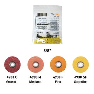 Discos Soflex 4930 Chicos Plasticos 30 und 3M