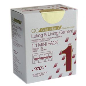 IONOMERO V. GC GOLD LABEL 1 MINI KIT 15G-8ML CEMENTA