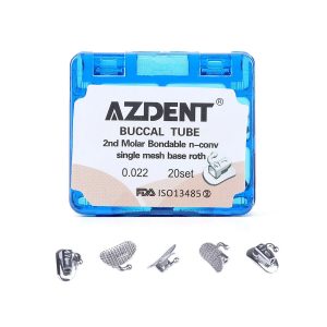 Tubos Azdent Roth 0.022 20 set/Box Dental Buccal