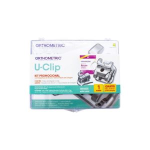 BRACKETS AUTOLIGADO U-CLIP ORTHOMETRIC KIT PROMOCIONAL