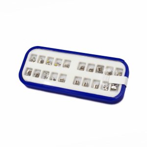 BRACKETS METALICOS CAJA AZUL ROTH 022 MINI