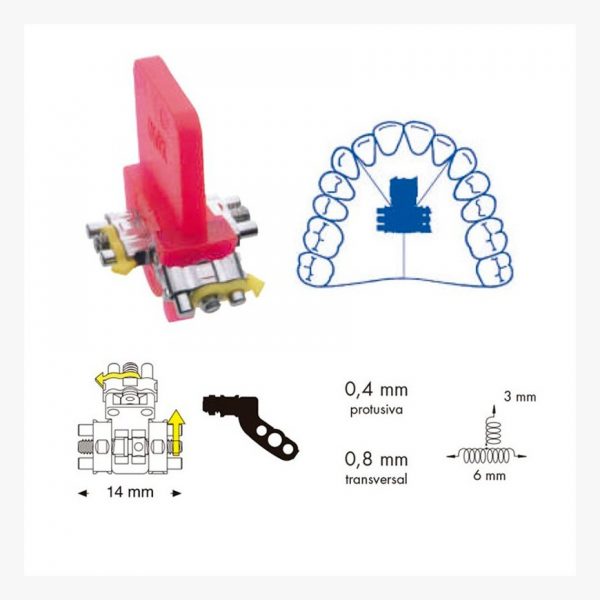 TORNILLOS TRIDIR ANAT  2 PUNTOS LEONE