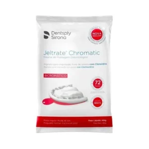 ALGINATO JELTRATE CHROMATIC - BOLSA 454G - NUEVA FORMULA DENTSPLY (ROJO)