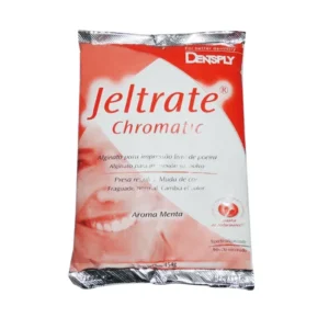 ALGINATO JELTRATE CHROMATIC - BOLSA 454G - NUEVA FORMULA DENTSPLY (ROJO) X UNID