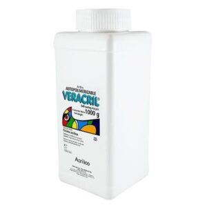ACRILICO TERMO TRANSPARENTE 1KG VERACRIL