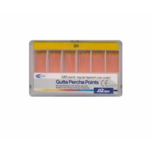 GUTTA PERCHA POINTS 02 TAPER #30 120PCS / PACK