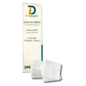 GASA NO TEJIDA 5 x 5 CMS. x 200 UN